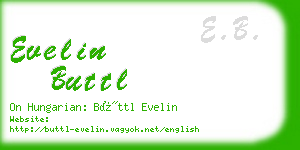 evelin buttl business card